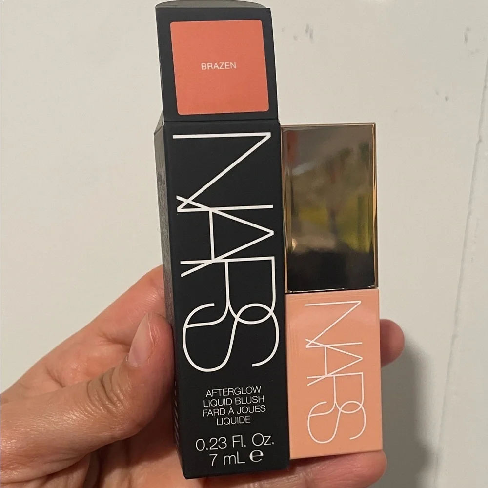 NARS Afterglow Liquid Blush in Black Packaging